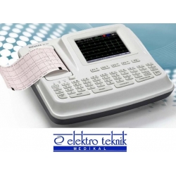 6 Kanal Monitörlü,Yorumlu Ekg Cihazı
