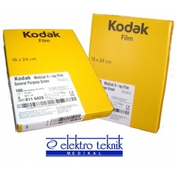 Kodak Röntgen Filmi 18 x 24 Yeşile Hassas