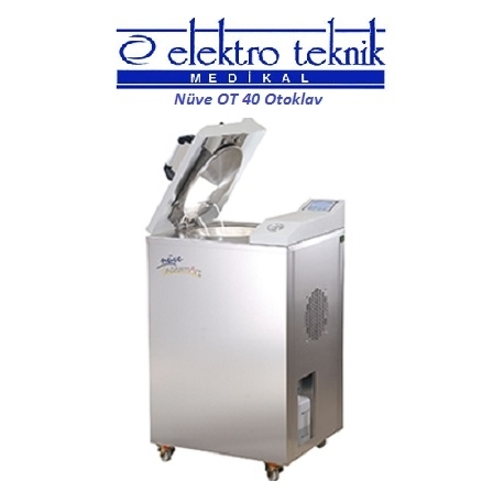 Nüve Dik Tip Laboratuvar otoklavı