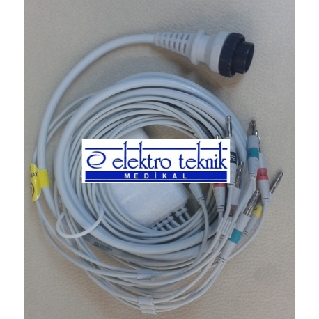 Cardioline Delta 1 Plus Ekg Kablosu