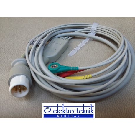 HP Defibrilatör EKG Kablosu