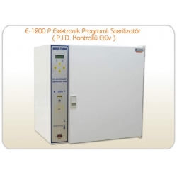 E-1200 P Elektronik Programlı Sterilizatör