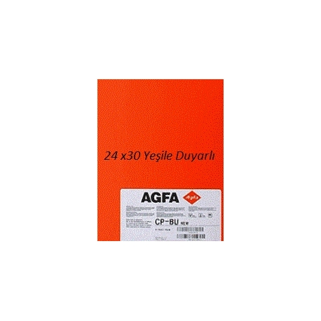 Agfa Röntgen Filmi 24 x 30 Yeşile Hassas
