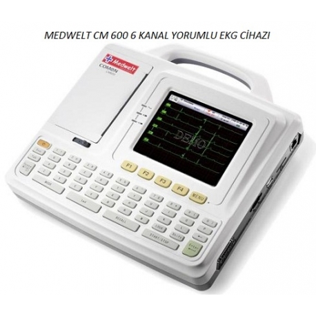 MEDWELT 6 KANAL YORUMLU EKG CİHAZI