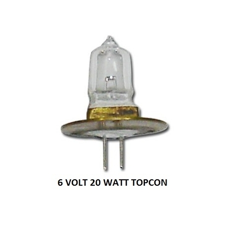 6V 20W For TOPCON Halojen Ampul ( Lamba )