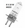 6V 10W PG22 64222 Halojen Mikroskop Ampulü
