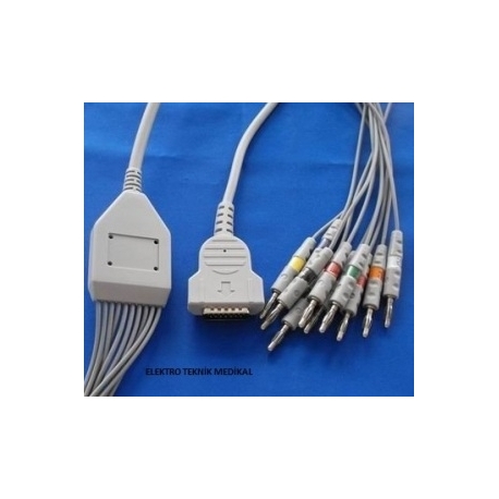 GE Mac 500-Mac 1200 Ekg Cihazı Kablosu