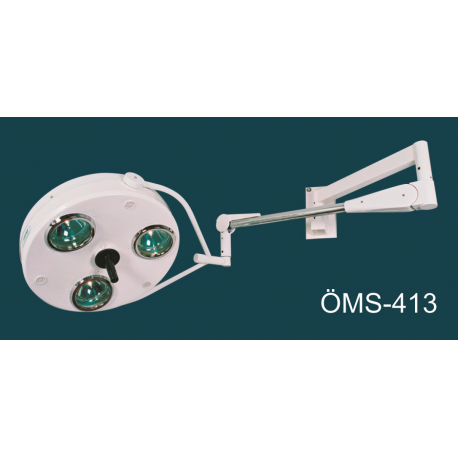Duvar Tipi 3 Reflektörlü Ameliyat lambası